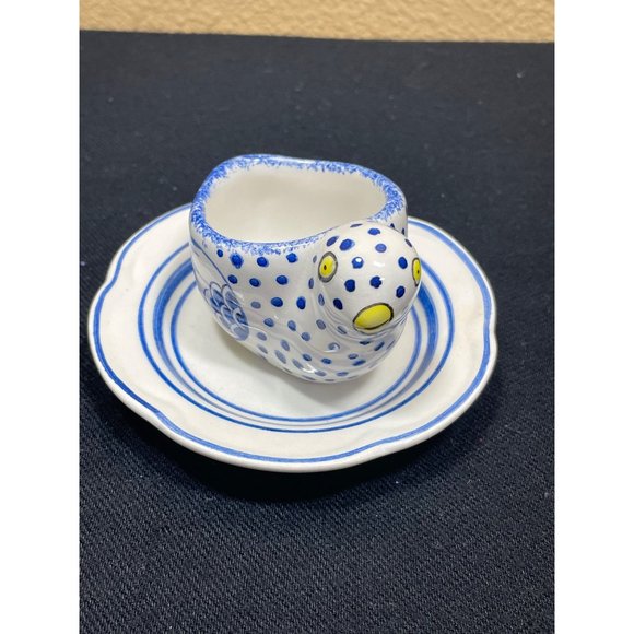 Tiffany & Co. Other - Tiffany & Co Portugal Quimper Hen Egg Cup Vintage 1970s